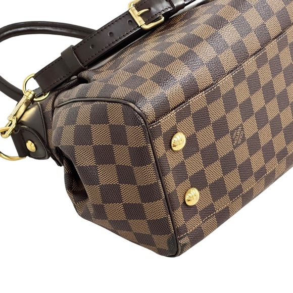 Louis Vuitton Trevi Handbag Damier PM Brown 2 Way Satchel Crossbody - Picture 14 of 15